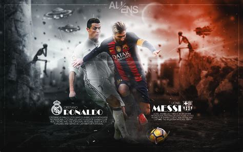 ronaldo vs messi wallpaper 4k